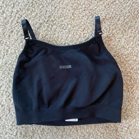 Gymshark Flex seamless sports bra black - Picture 1 of 2
